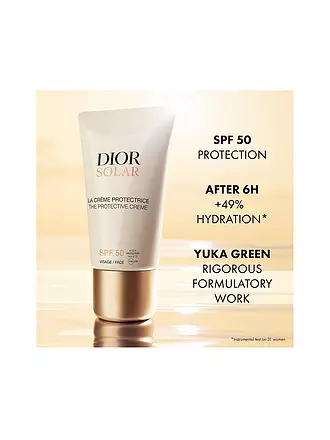 DIOR | Sonnenpflege - Dior Solar La Crème Protectrice Visage SPF 50 50ml | 
